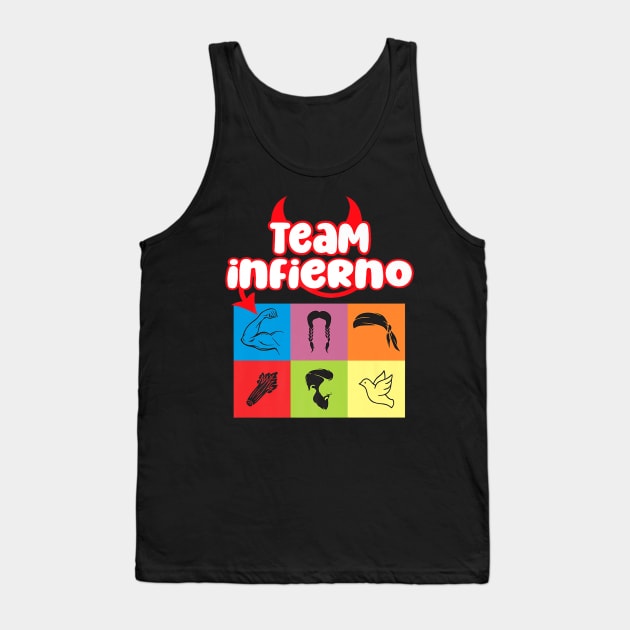 Team Infierno Tank Top by dalioperm